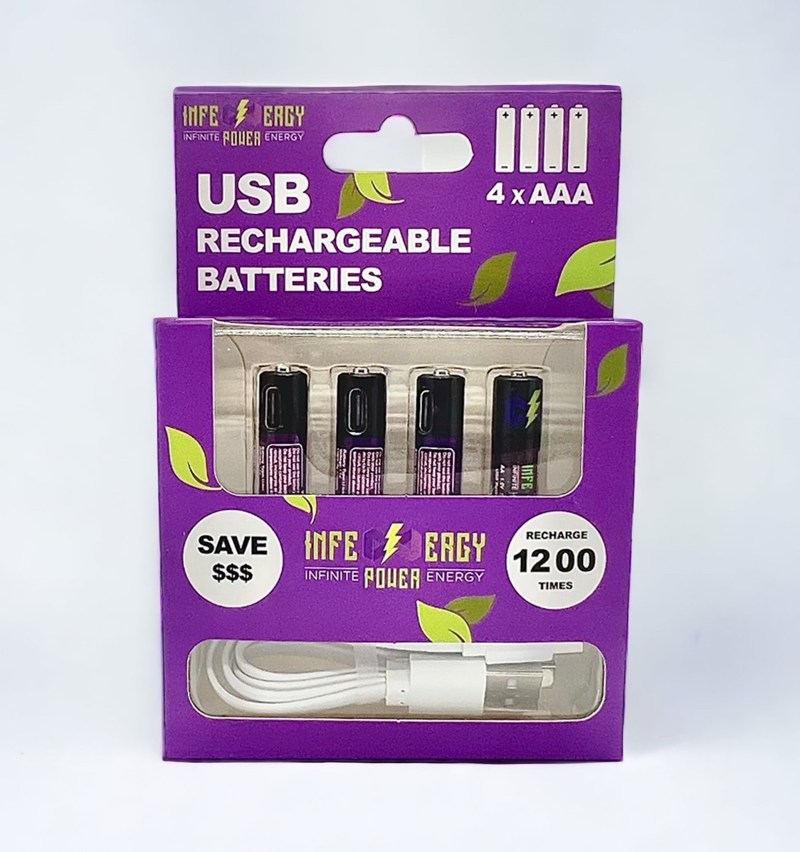 AAA USB Rechargeable Batteries