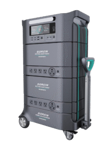 The SOREIN Max Power modular power system, fully assembled.