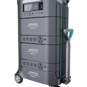 The SOREIN Max Power modular power system, fully assembled.